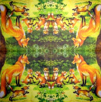 054 Animals Autumn - 3-ply - CS